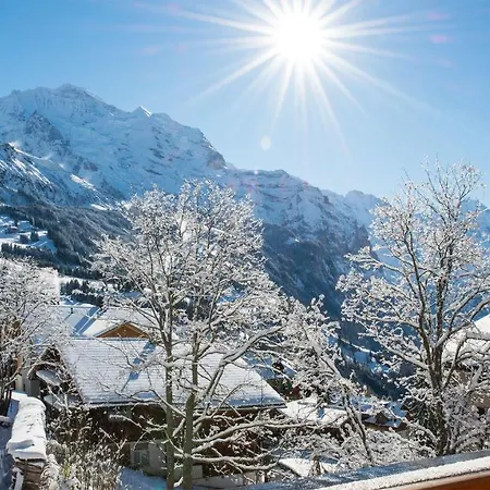Chalet Bergfrieden Penthouse شقة